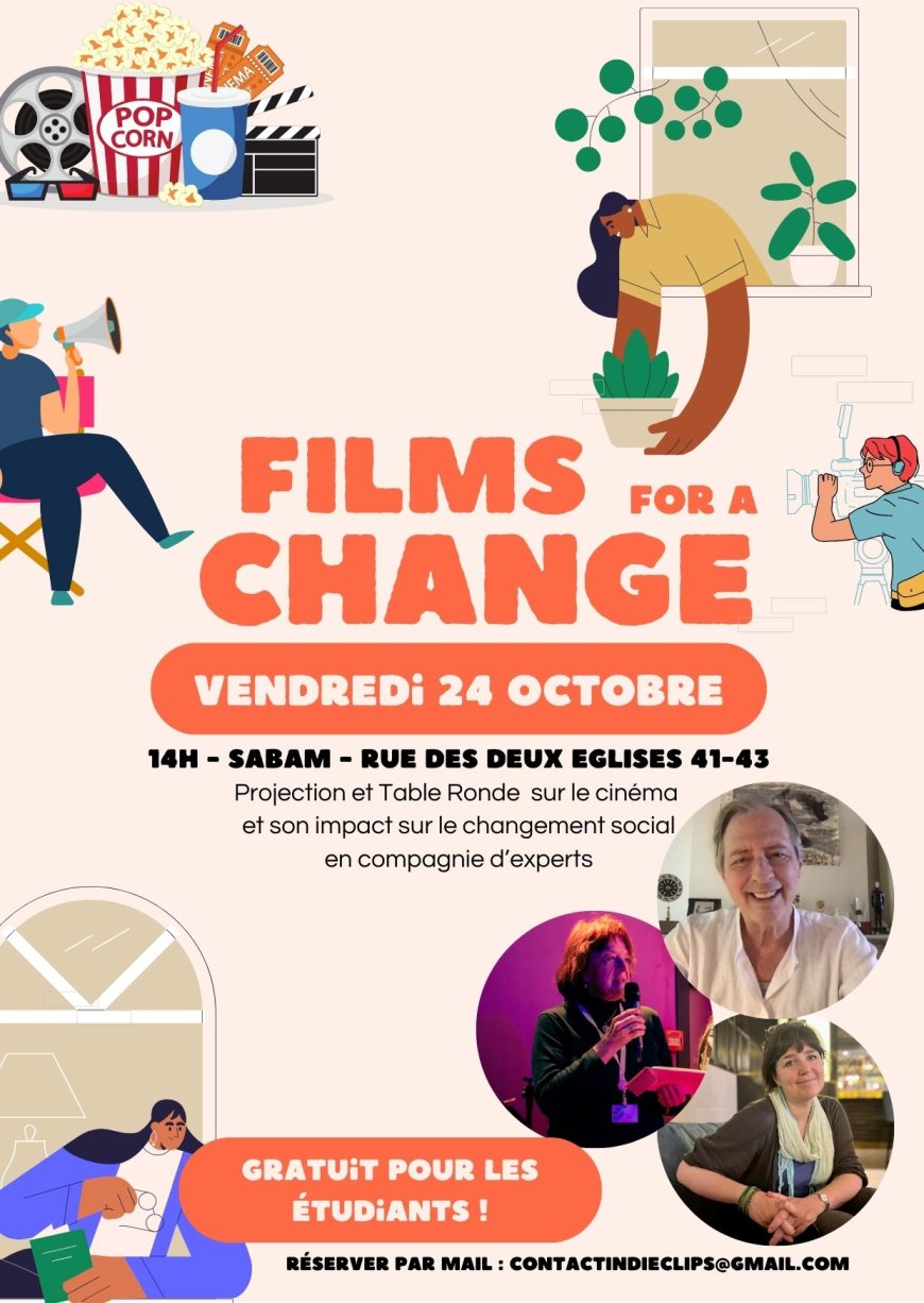 Films for a Change: Book your seat for 24th October!