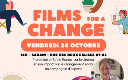 Projection et Table Ronde Films for a Change 24 Octobre : Réservez vos places !