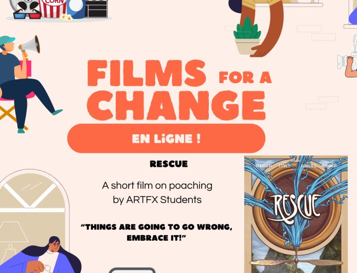 Rescue: Let's talk about the making of this environmental short film - ARTFX Students answer our questions!