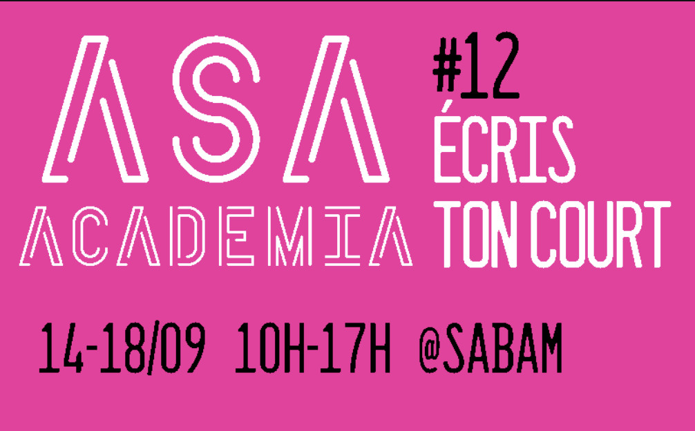 Academia #12 – Écris ton court : cinq jours pour développer un scénario de court métrage